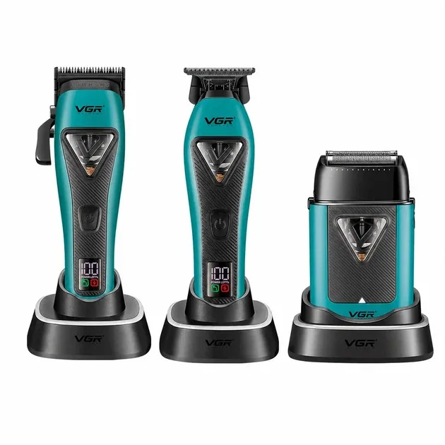 Набор профессиональный VGR 035 S3 GREEN/BLACK (10730)
