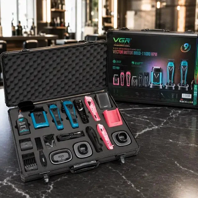 Набор профессиональный VGR 035 S3 GREEN/BLACK (10730)
