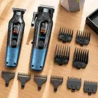 Набор профессиональный 2 в 1 для стрижки VGR 879 S2 BLUE/BLACK