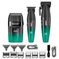 Набір професійний 3 в 1 для стрижки VGR V 640 S3 3IN1 Black Green