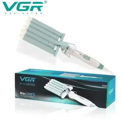 Плойка п'ять хвиль VGR V-597, 5 режимів роботи, керамічне покриття, 100 Вт