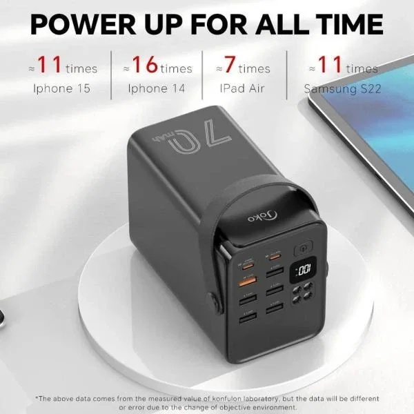 Power Bank JOCO J15 70000mAh 22.5W