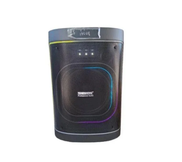 Переносная колонка Bluetooth Temeisheng 1221-A6 с микрофонами и пультом Портативная акустика 300 Вт 12"