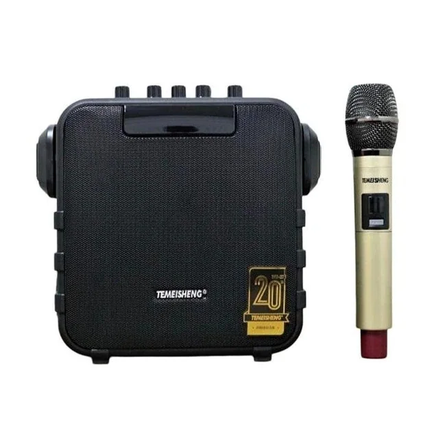 Переносная Bluetooth колонка Temeisheng SL05-26 с микрофоном Портативная акустика 50 Вт 5"