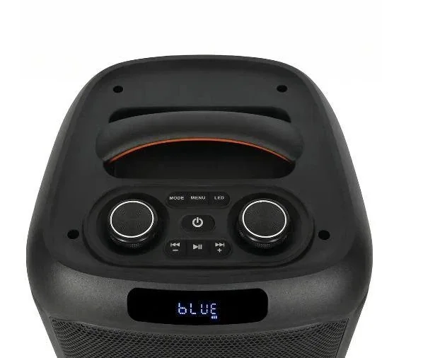 Акустическая переносная Bluetooth колонка Gedi-G GD-928 с радиомикрофоном 8" 40 Вт FM, USB, AUX, RGB