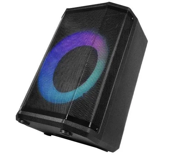 Акустическая переносная Bluetooth колонка Gedi-G GD-923 с радиомикрофоном 8" 40 Вт FM, USB, AUX, RGB