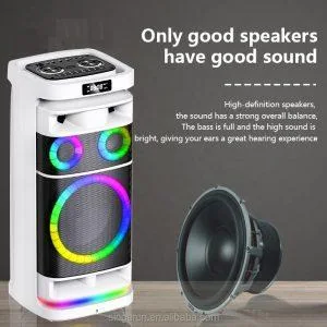Мощная аккумуляторная колонка GEDI-G GD-9012 10 портативный Bluetooth-динамик для музыки вечеринок и домашнего использования