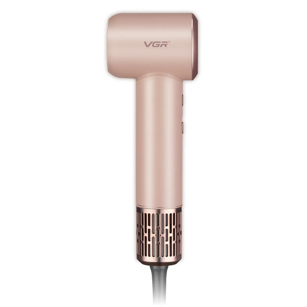 Фен профессиональный VGR V-446 PINK, 2 скорости, 4 температурных режима, 110000RPM, 1400 Вт