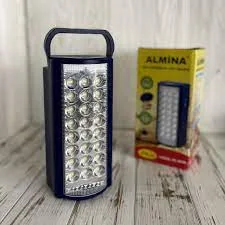 Переносной светодиодный фонарь 24 LED ALMINA TH-2606 (с павербанком)