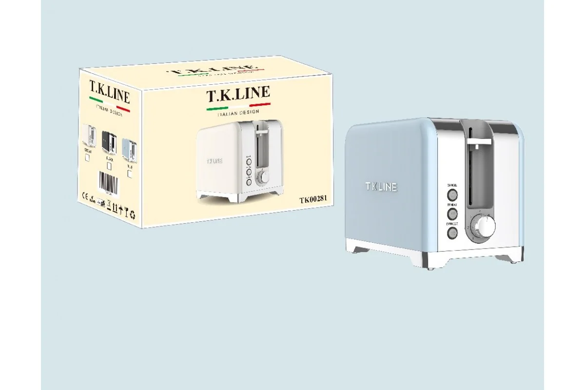 Тостер T.K.L.ine TK00281 (Блакитний)